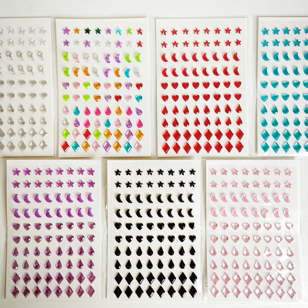 アクリル3D宝石ステッカーアート、クロスボーダー携帯ステッカ - Art Crafting のレビューと価格