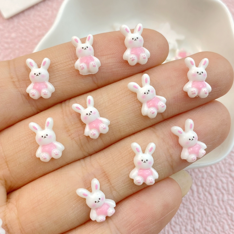 混合ネイルアート樹脂チャーム,かわいい動物,デザイナーライン - Art Craft Rabbit のレビューと価格