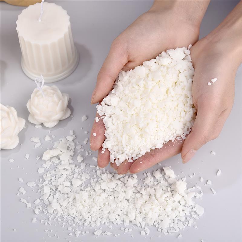 100/500 グラム/1 キロ純粋な大豆ワックスパラフィン - Candle Making Wax のレビューと価格