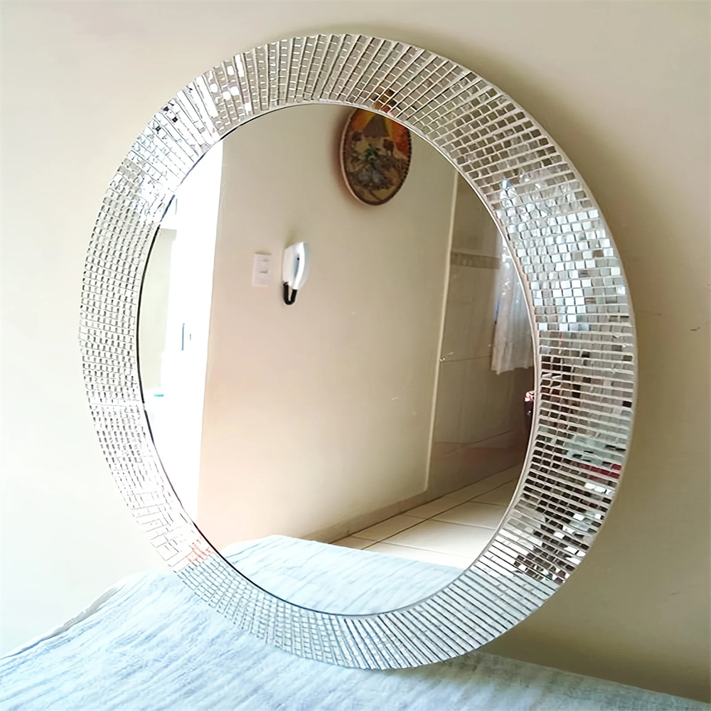1/5 個ディスコボールミラーステッカー自己粘着手作りガラス - Art Craft Mirror のレビューと価格